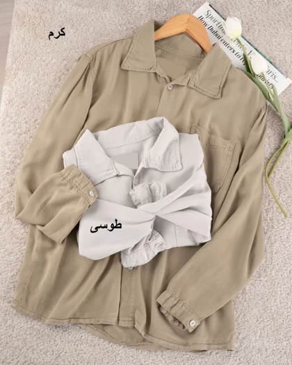 شومیز سیلک آیلار کد 80048