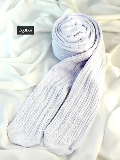 جوراب شلواری بافت گندمی طرح پنتی کد 329257