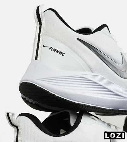 کفش کتانی مردانه و زنانه سفید مشکی Nike guide 10