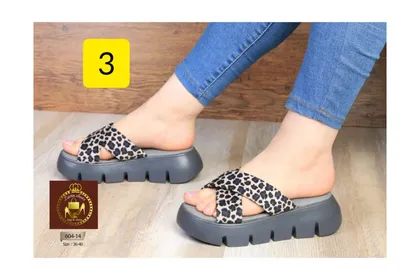 صندل دمپایی روفرشی طبی زنانه لژدار 14-604