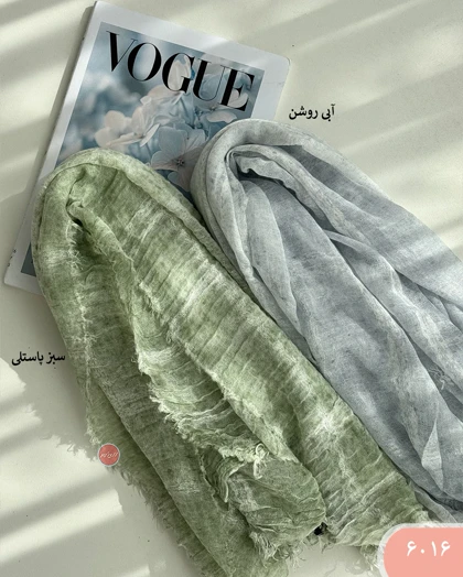 شال چهارخونه برفکی 6016