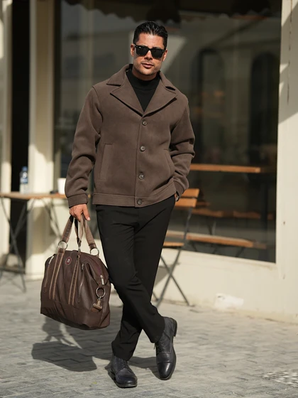 کاپشن فوتر مردانه