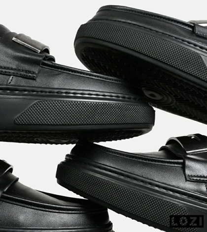 کالج مردانه مشکی Bottega Veneta مدل 6967