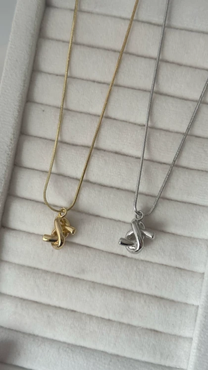 گردنبند ظریف گره