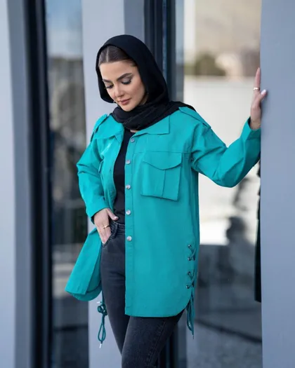 مانتو کتان کد 1202