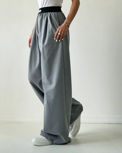 شلوار بگ کمر کش کد 200213