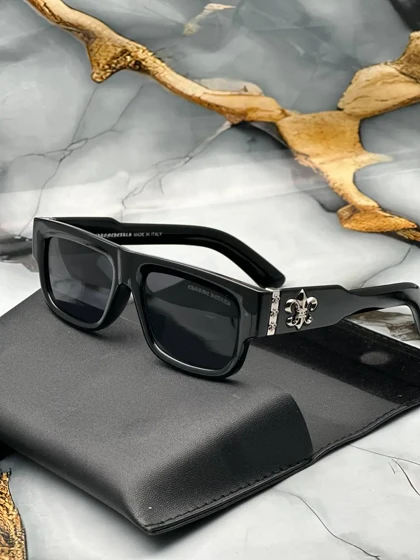 عینک افتابی یونیسکس برند CHROME HEARTS کروم هاتز ترند خرید اقساطی