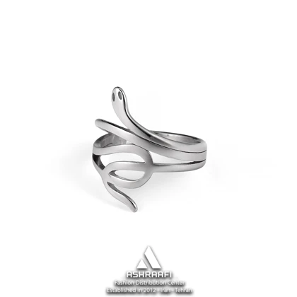 انگشتر زنانه طرح مار Snake Ring S2