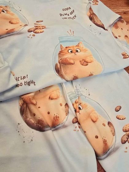 بلوز شلوار راحتی بچگانه