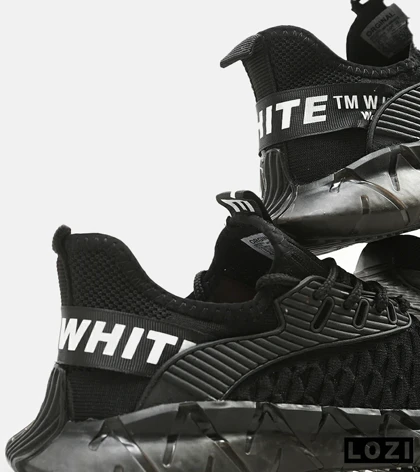 کفش کتانی مردانه مشکی OFF WHITE