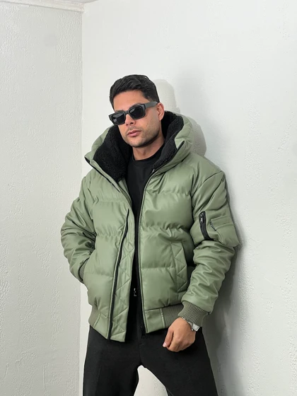 کاپشن مردانه پفکی mc