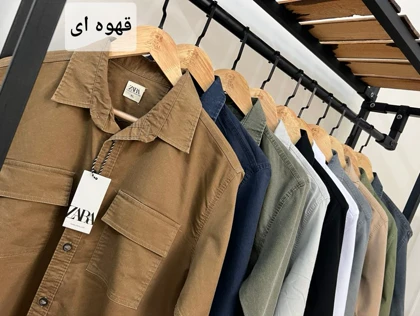 پیراهن کتان دوجیب 2639