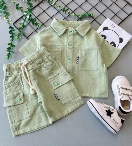 پیراهن شلوارک کارگو