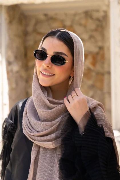 شال پلیسه کاترین
