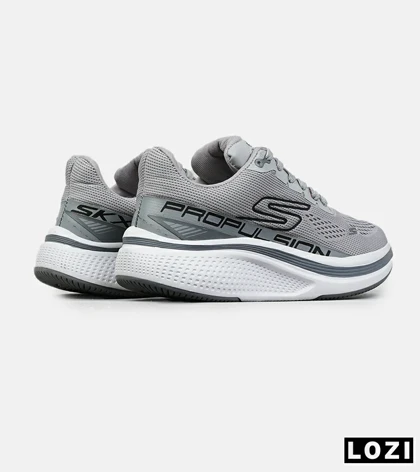 کفش کتانی طبی ورزشی طوسی SKECHERS Propulsion مدل 8421