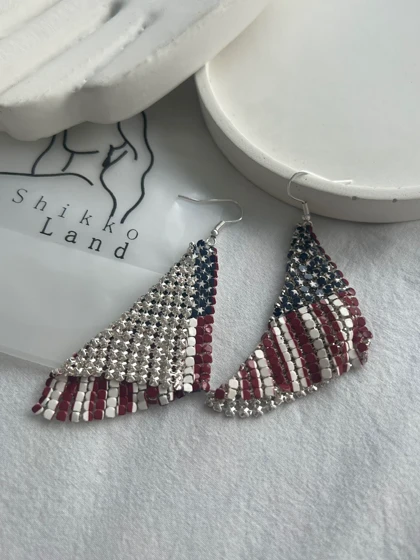 گوشواره america 🇺🇸