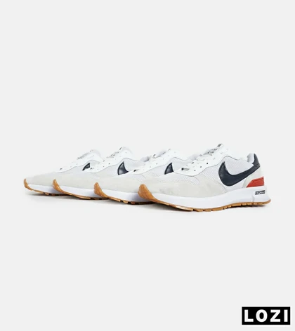 کفش کتانی سفید سرمه ای قرمز NIKE AirMax DN