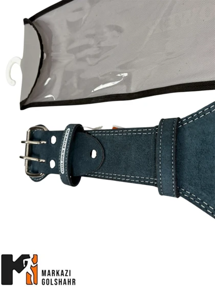 کمربند بدنسازی سگکی رویه چرم نرمال