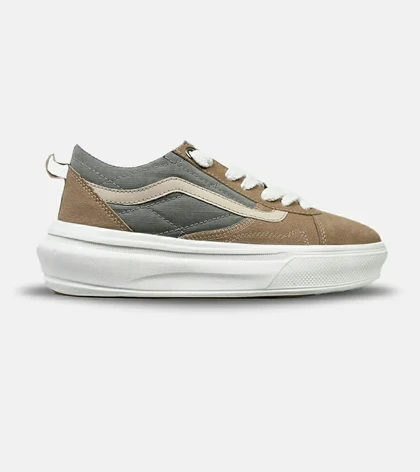 کفش اسنیکرزمردانه قهوه ای خاکستری ونس VANS
