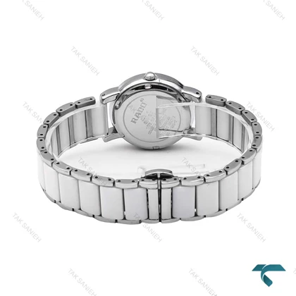 رادو Centrix زنانه وسط سرامیکی سیلور سفید Rado-6334-L