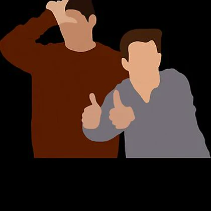 تیشرت friends طرح Mens Best Joey and Chandler Gift کد 107990