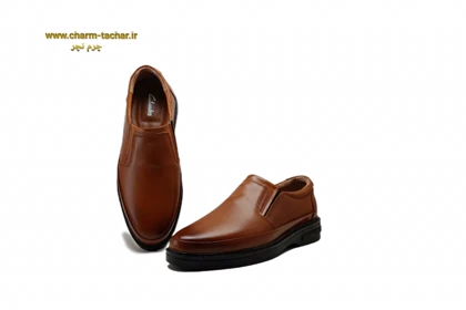 کفش مردانه طبی اداری رسمی چرم طبیعیsi170