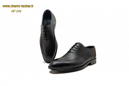 کفش مردانه رسمی مجلسی اداری چرم طبیعی si177