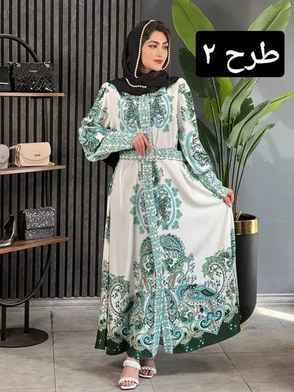پیراهن ترک ماهرخ کد 1661