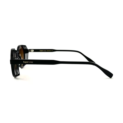 عینک آفتابی سوپر استپ مدل ST0920 C01 مشکی