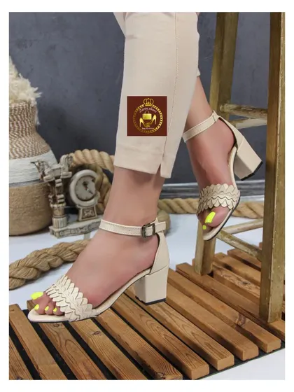 صندل مجلسی پاشنه‌دار زنانه F 27