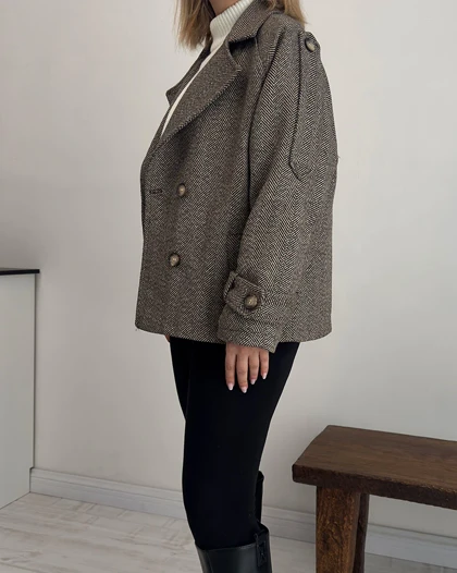 پالتو جناغی Sand