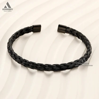 دستبند مشکی کارتیه Cartier Bracelet KM02