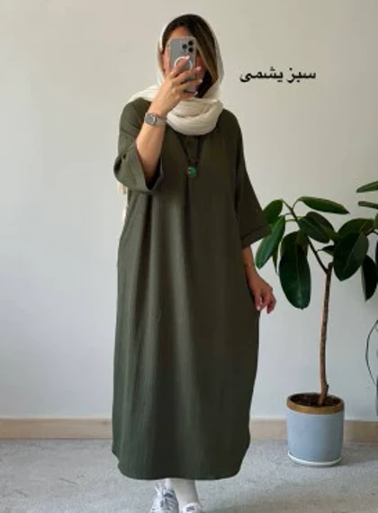 پیراهن مانتویی ساحل 8