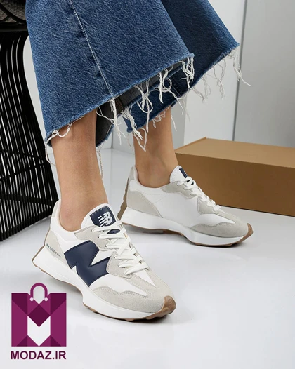 کتانی زنانه دخترانه لژدار نیوبالانس 327