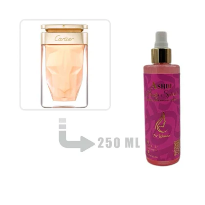 بادی اسپلش عطر ادکلن کارتیر لا پانتیر زنانه 250 میل Cartier La Panthere for Woman 250ml