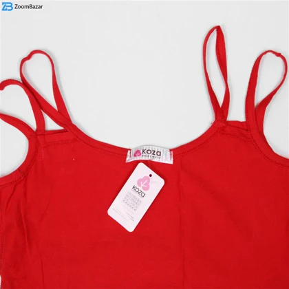 ست نیم‌تنه و شورت ورزشی زنانه کوزا مدل 9145-4 رنگ قرمز