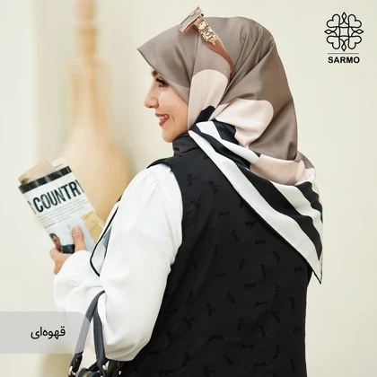 روسری ابریشم کجراه دریا