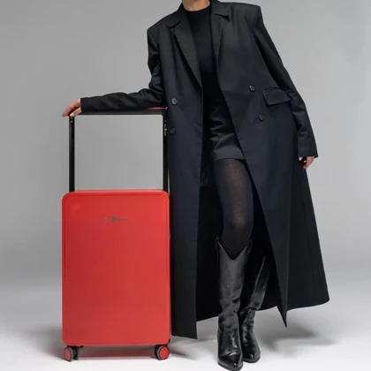 چمدان سایز کوچک رزمری مدل Rose Merry RL-601-2p-Small_red