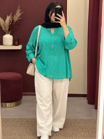 شومیز وارداتی تایلندی کد 6019