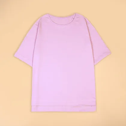 تیشرت ساده چاک‌دار 2