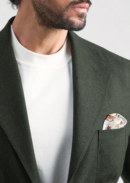 کت دو دکمه پشمی 2520201