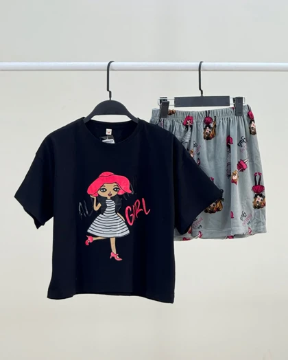 ست کراپ وشورتک هپی