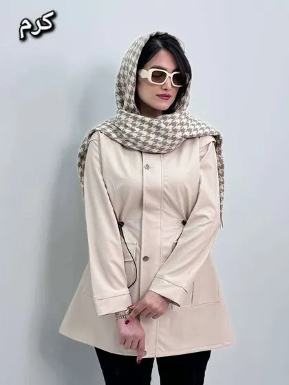 بارانی چرم مدل کارن