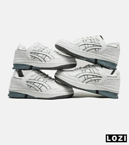 کفش کتانی مردانه سفید ASICS TIGER RUNNER II