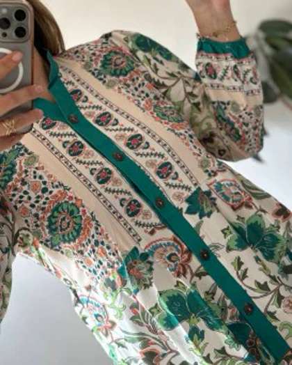 پیراهن ساحلی مزونی فرح
