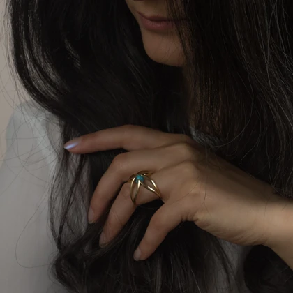 انگشتر نشاپور نقره _ Neshapour Ring