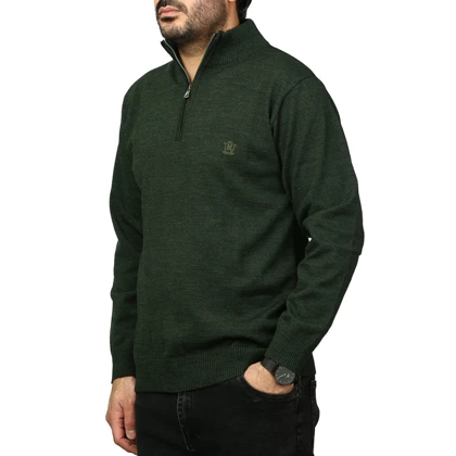 پلیور بافت نیم زیپ ماراتن مدل 1719852