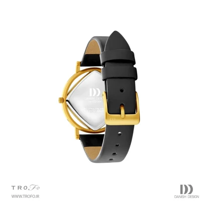 ساعت مچی عقربه ای زنانه دنیش دیزاین (Danish design) مدل Pico Square Gold IV15Q1300