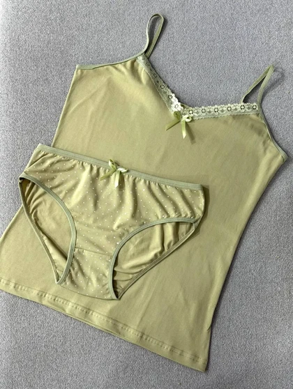 ست تاپ و شورتک زنانه آیسو شیده