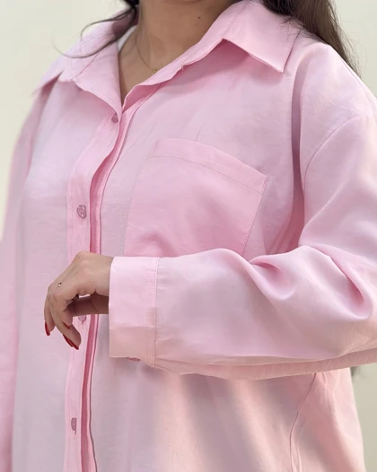 شومیز سیلک ساده هدی